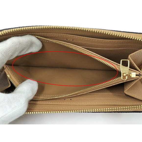 Louis Vuitton Monogram Implant Arizona Round Zipper Long Wallet - Picture 9 of 9